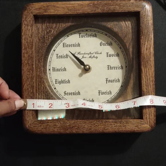 Novelty wall clock noonish - Picture 3 of 5